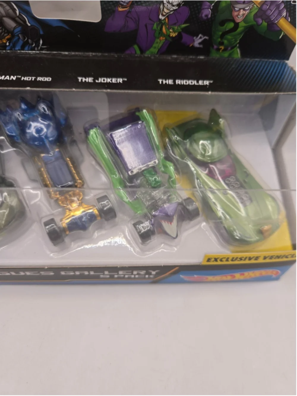 NEW Hot Wheels Batman & Rogues Gallery 5-Pack (2015) Riddler Exclusive